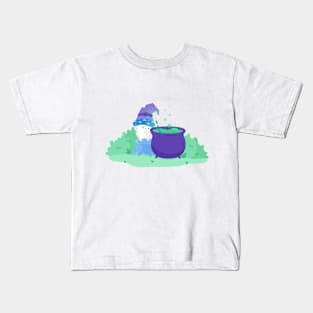Mushroom witch Kids T-Shirt